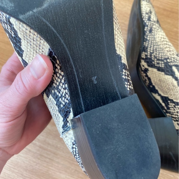 Sam Edelman Women’s Size 8 Reesa Python Snakeskin Cowboy Western Ankle Boots - Picture 7 of 16